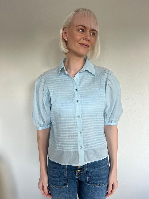 Cordelia cotton up top - Adriatic - Ulla Johnson