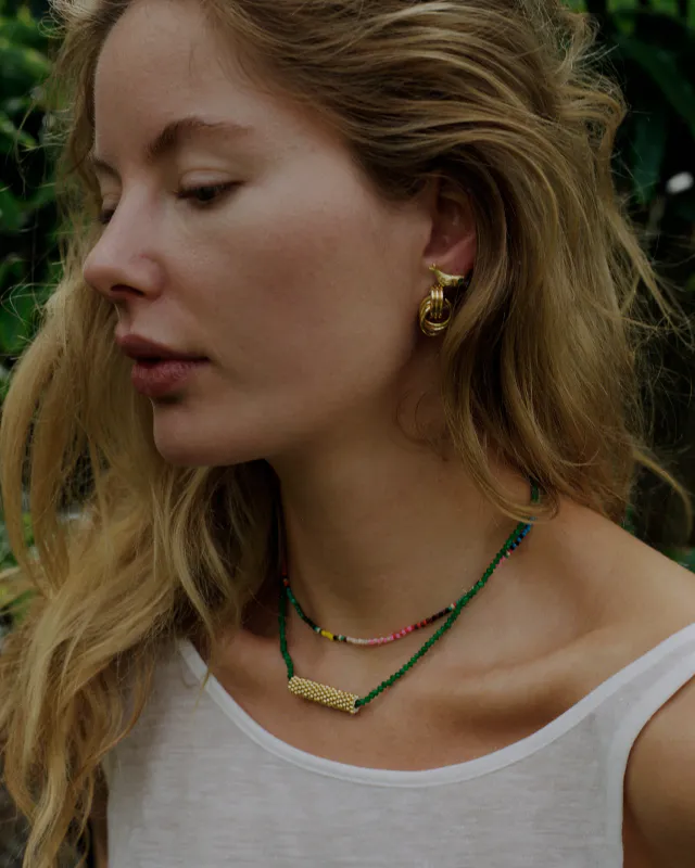 Triplet Earring - Gold - Anni Lu