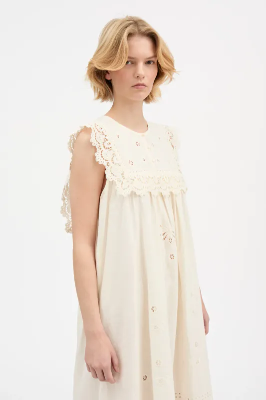 Tallulah dress - Antique White  - Skall Studio 