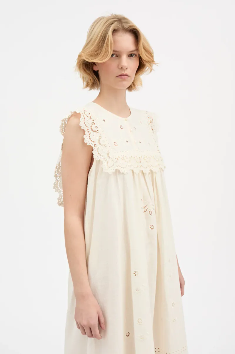Tallulah dress - Antique White  - Skall Studio 