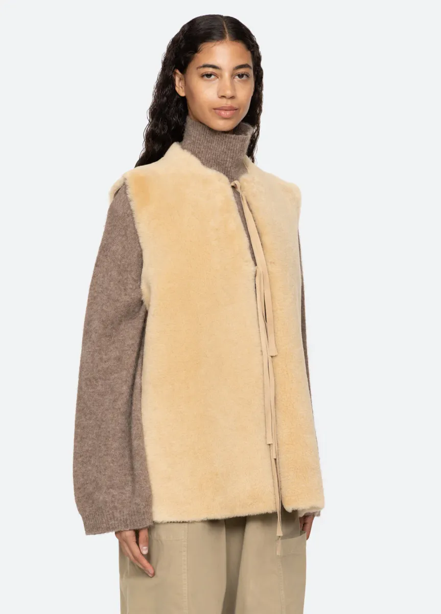 Elliot Vest cream - Sea new york