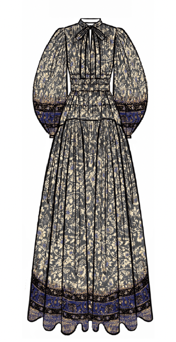 Mona Kjole - Raven  - Ulla Johnson