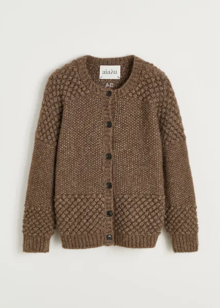 Hovedbilde  Sierra cardigan – llama wool | Pure ...