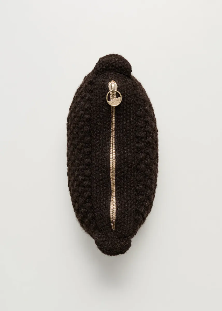 Helen Classic Clutch Dark Brown -  Aiayu