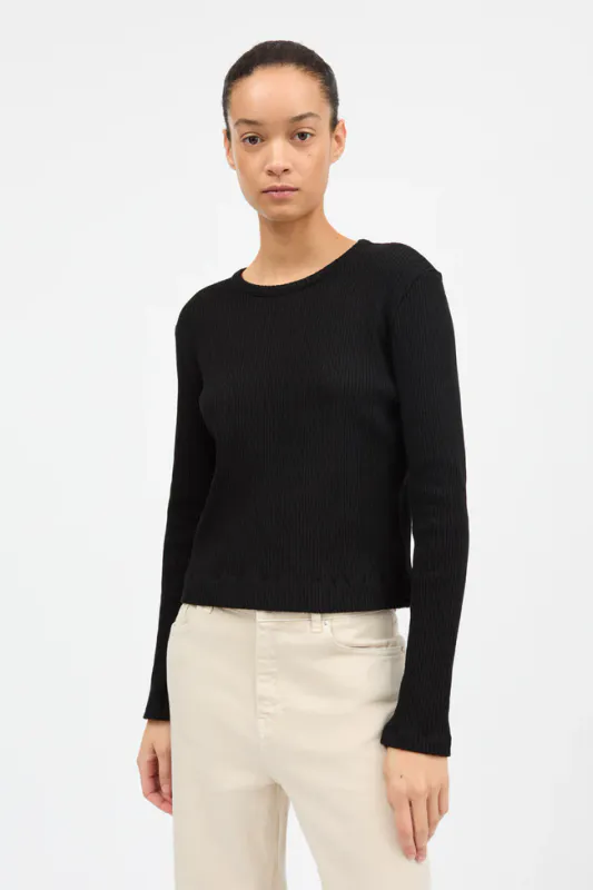Liv blouse Black - Skall Studio 