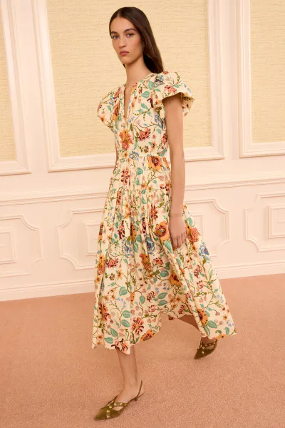 Hovedbilde Marin Cotton Midi Dress - Ulla Johnson