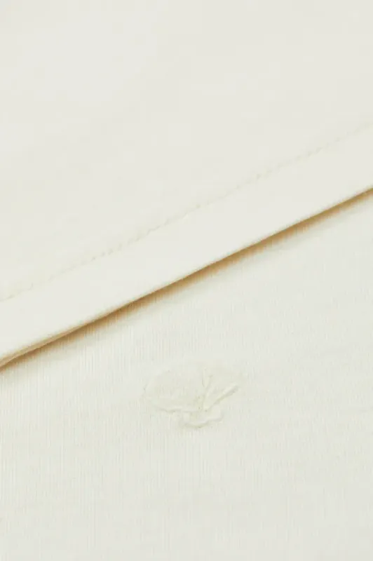 Andy Oversized T-skjorte Creme - Skall Studio 