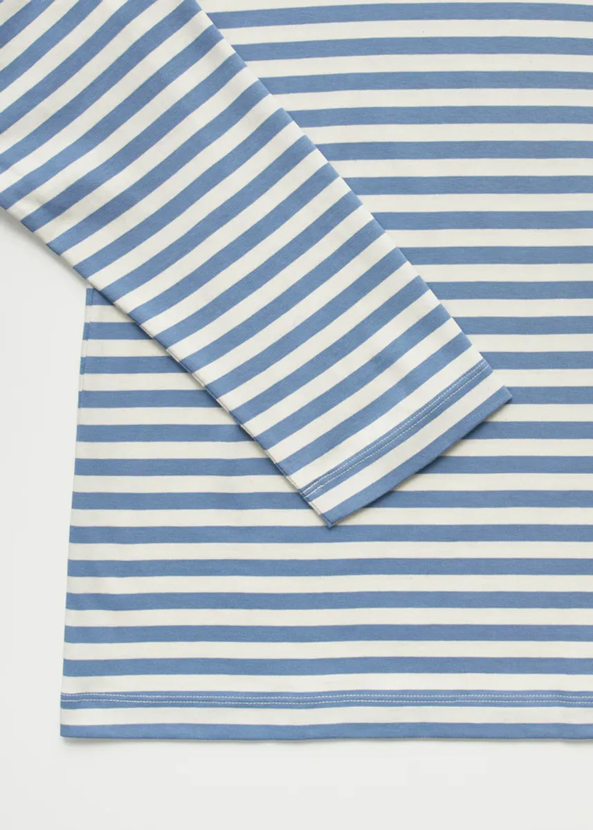   Circular long sleeve | Mix Waterfall T-shirt - Aiayu