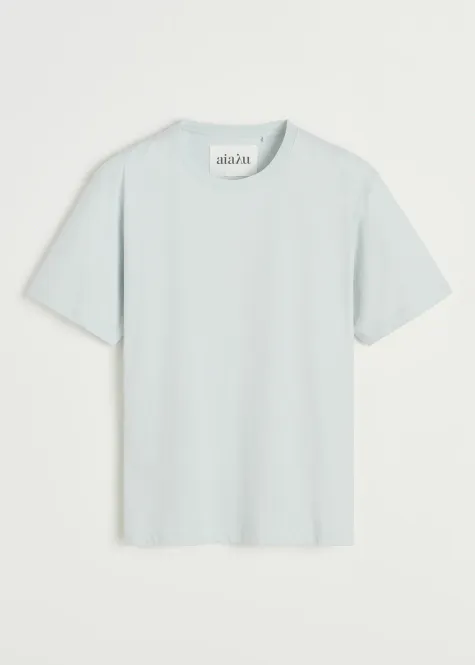 Hovedbilde  Classic circular tee | Mint Blue  T-shirt - ...