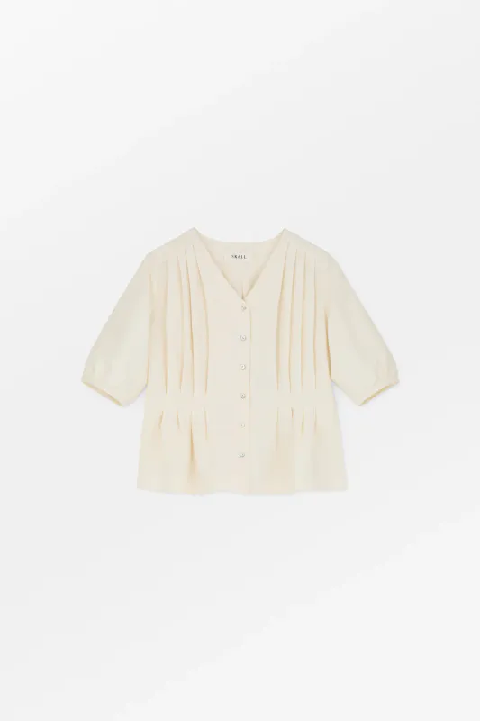 Elvira blouse  - Ecru  - Skall Studio