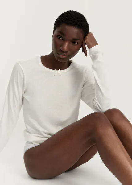 Hovedbilde  Messhu long sleeve |Pure Ecru - Aiayu