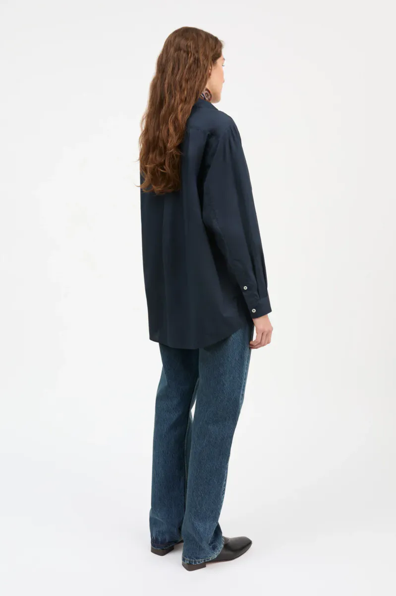 Edgar Shirt -Dark Navy - Skall Studio