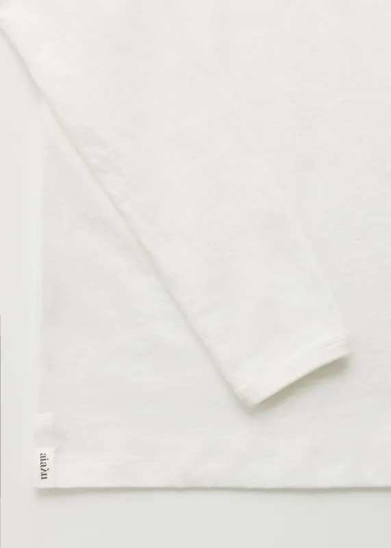  Messhu long sleeve |Pure Ecru - Aiayu