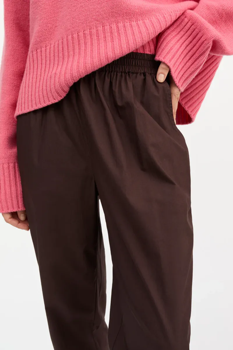 Edgar pants - Dark Brown  - Skall Studio