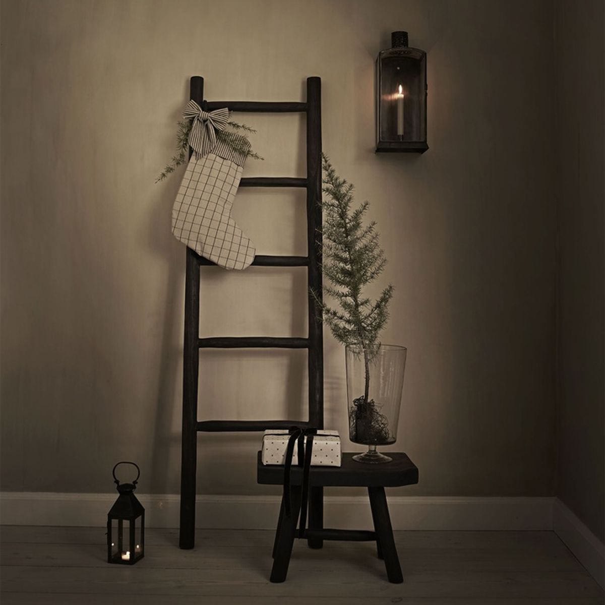 SOCK-XMAS-LINEN   TINE K HOME