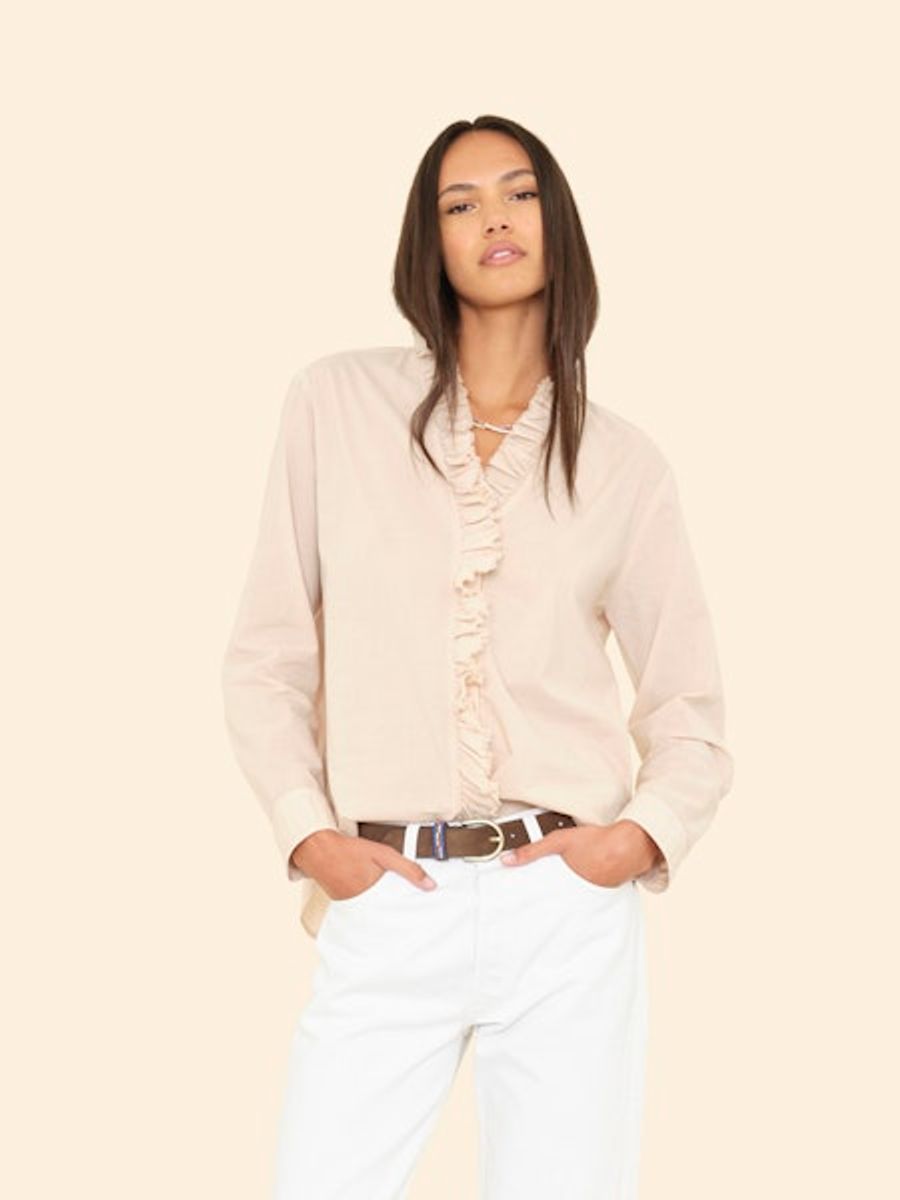  Kayde shirt - parchment - Xirena