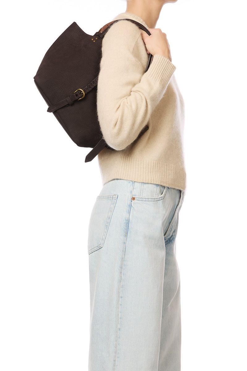 Joseph S Imprimé Croco Moka Taurillon - Jerome Dreyfuss