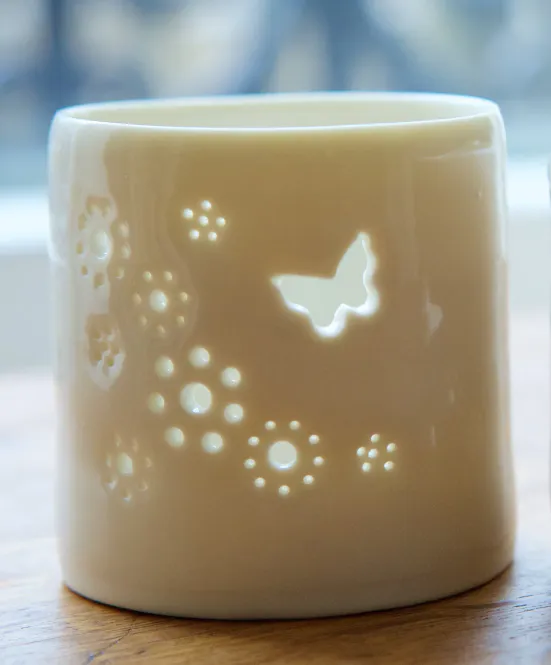Hovedbilde Meadow mini porcelain tealight holder - Luna ...