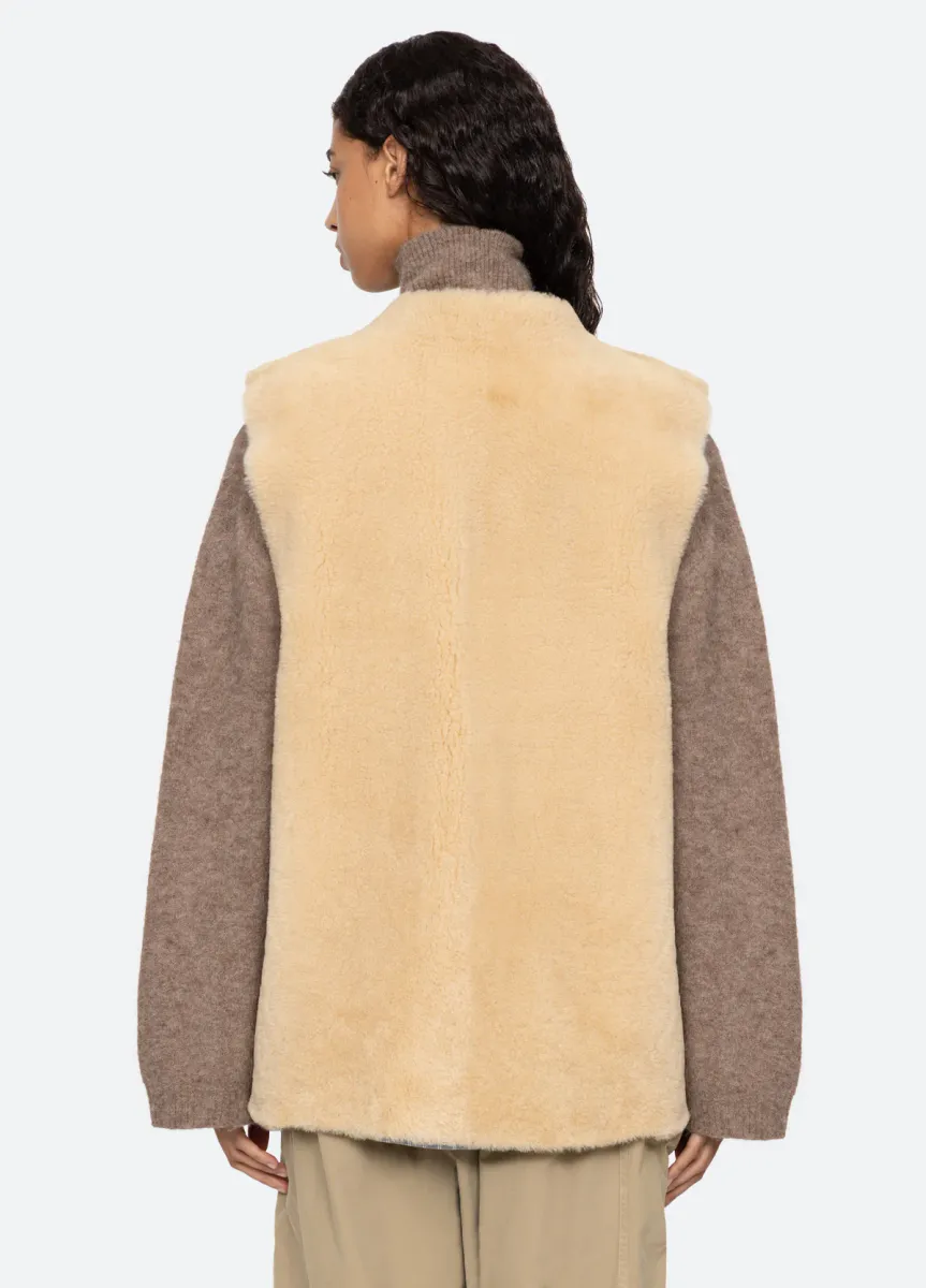 Elliot Vest cream - Sea new york